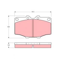 TRW DTEC Brake Pads