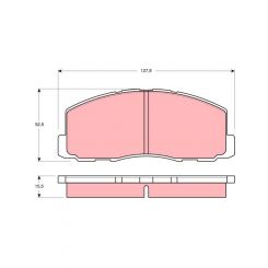 TRW DTEC Brake Pads