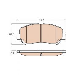 TRW Brake Pads