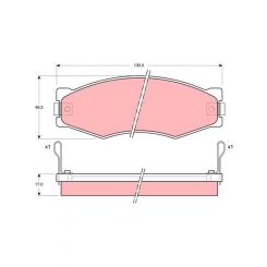 TRW DTEC Brake Pads