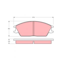 TRW DTEC Brake Pads