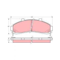 TRW DTEC Brake Pads