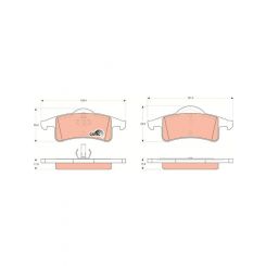 TRW DTEC Brake Pads