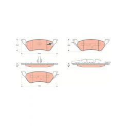 TRW DTEC Brake Pads