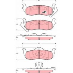 TRW Brake Pads