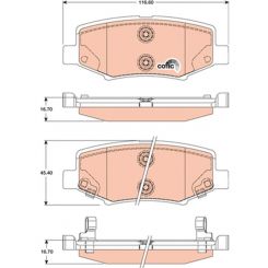 TRW Brake Pads