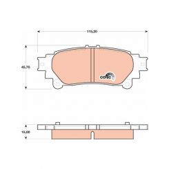 TRW Brake Pads