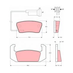 TRW Brake Pads