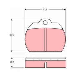 TRW Brake Pads