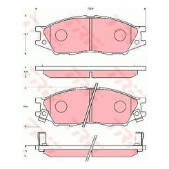 TRW DTEC Brake Pads