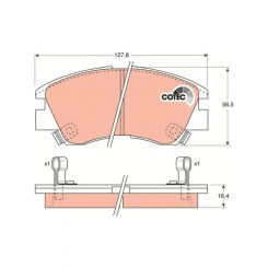TRW DTEC Brake Pads