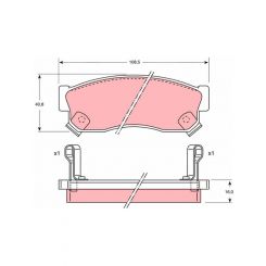 TRW Brake Pads