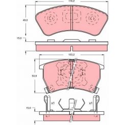 TRW Brake Pads