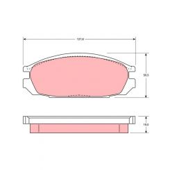 TRW DTEC Brake Pads