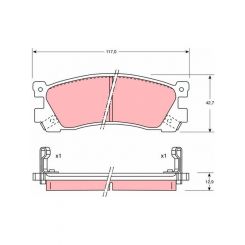 TRW Brake Pads