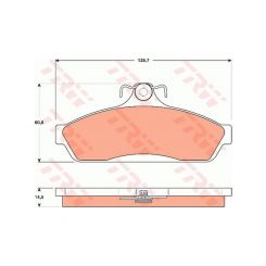 TRW DTEC Brake Pads