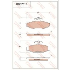 TRW Brake Pads