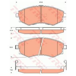 TRW DTEC Brake Pads
