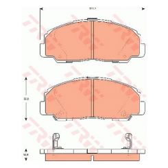 TRW DTEC Brake Pads