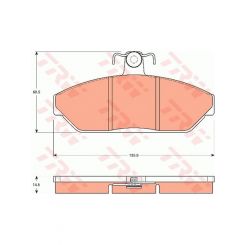 TRW DTEC Brake Pads