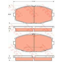 TRW Brake Pads