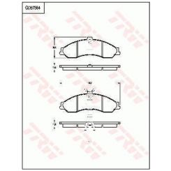 TRW Brake Pads
