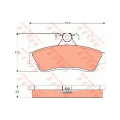 TRW DTEC Brake Pads