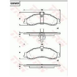 TRW Brake Pads
