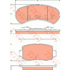 TRW Brake Pads