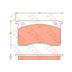 TRW DTEC Brake Pads