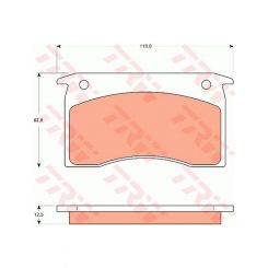 TRW DTEC Brake Pads