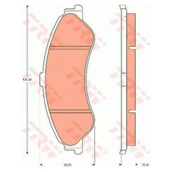 TRW DTEC Brake Pads