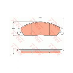 TRW DTEC Brake Pads