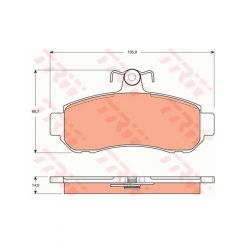 TRW DTEC Brake Pads