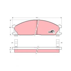 TRW DTEC Brake Pads