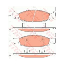 TRW Brake Pads