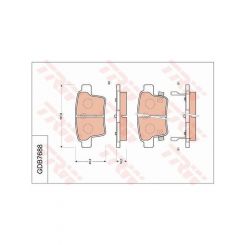 TRW Brake Pads