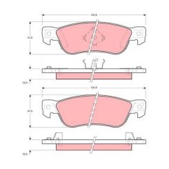 TRW DTEC Brake Pads