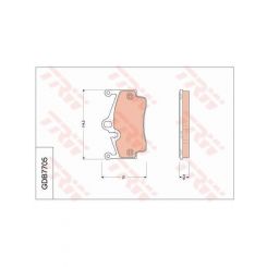 TRW Brake Pads