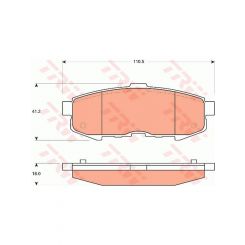 TRW Brake Pads