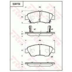 TRW Brake Pads