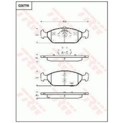 TRW Brake Pads