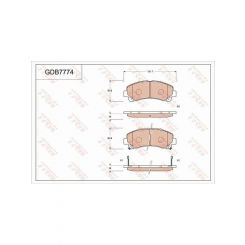 TRW DTEC Brake Pads