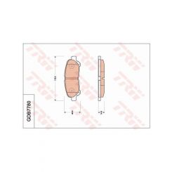 TRW DTEC Brake Pads