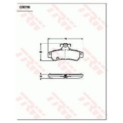 TRW Brake Pads