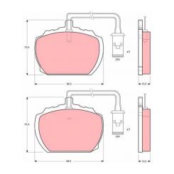 TRW Brake Pads