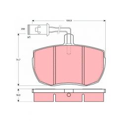 TRW Brake Pads