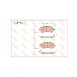 TRW DTEC Brake Pads