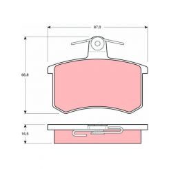 TRW Brake Pads