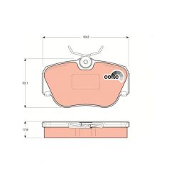 TRW Brake Pads